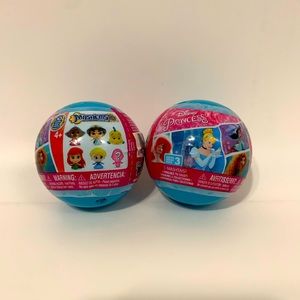 Mashems Disney Princess series 3 bundle of (2) random blind capsules new sealed